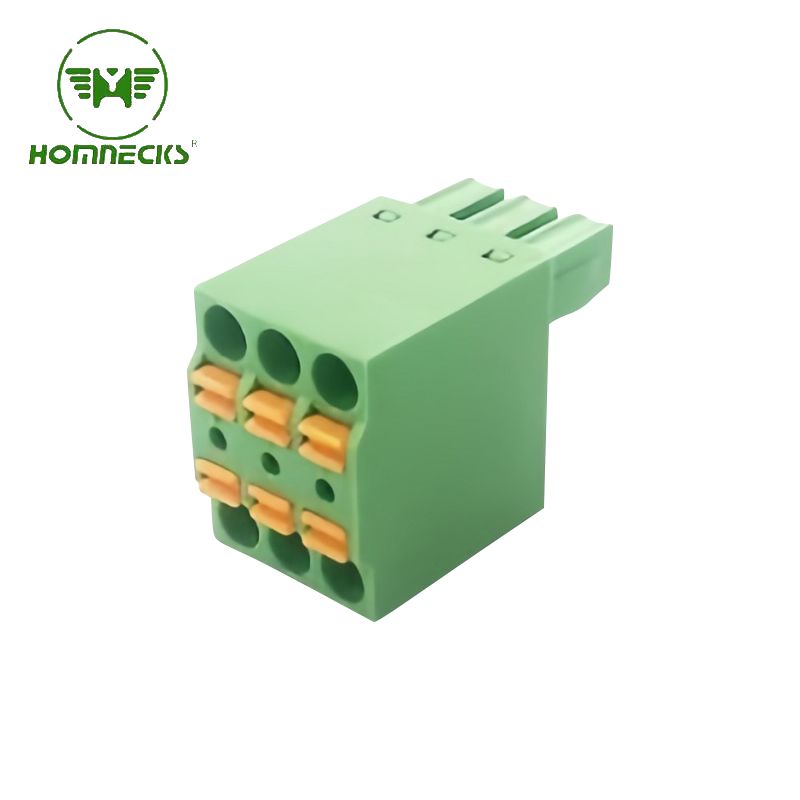 3.5 mm screwless terminal block